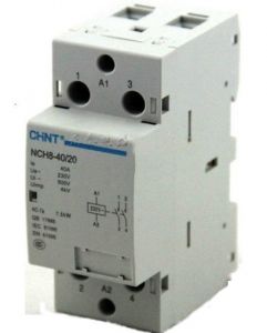 Контактор модульный NCH8-40/40 40A 4НО AC24В 50Гц (R) (CHINT)