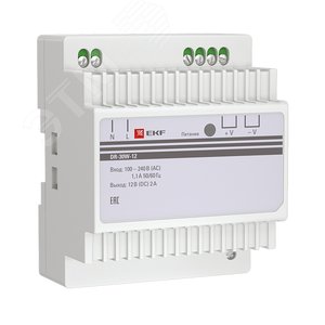 Блок питания 12В DR-30W-12 EKF PROxima
